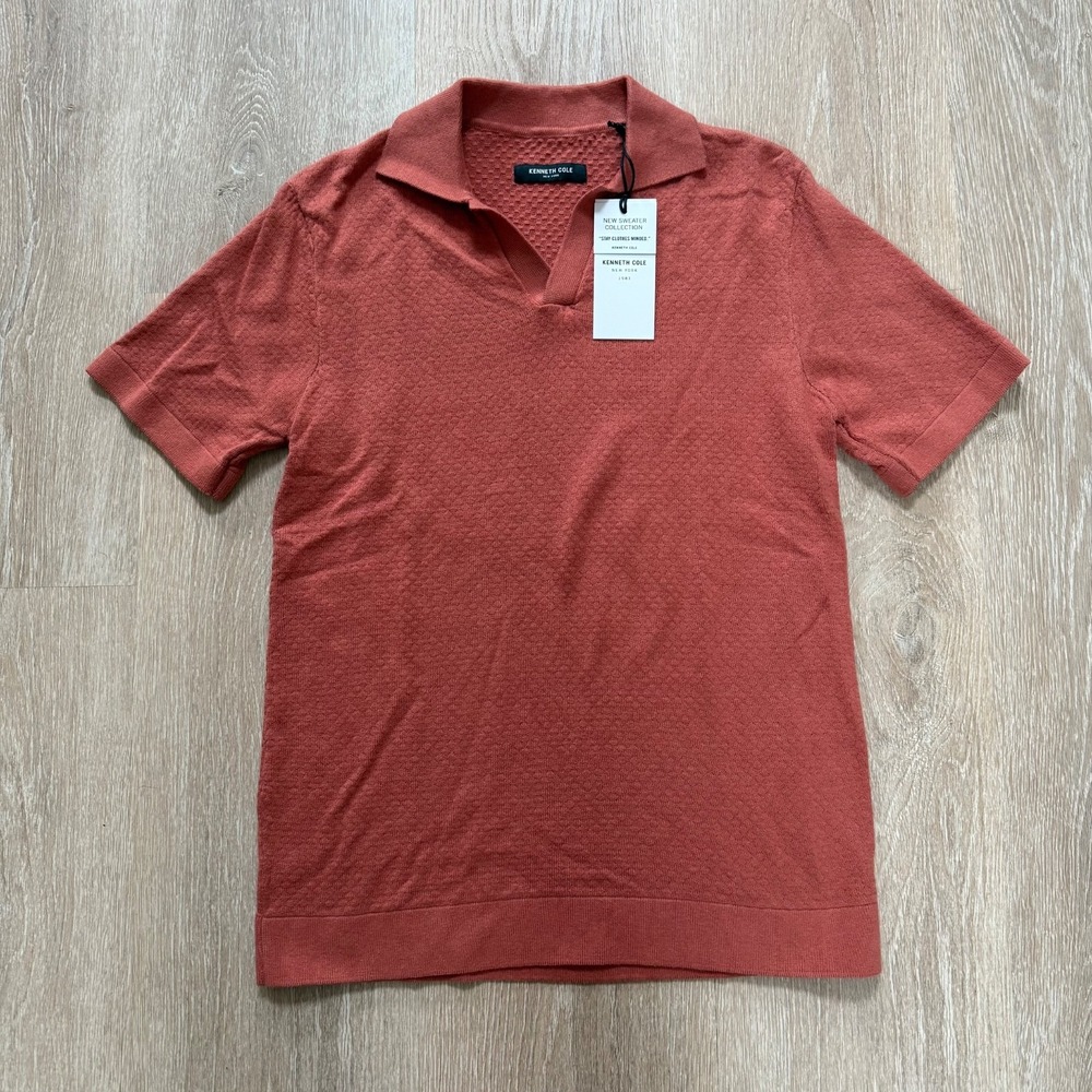 Kenneth‎ Cole Sweater Collection Men's Size S Crew Neck Rust